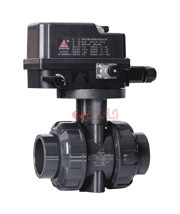 電動塑料球閥
