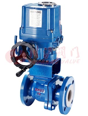 防爆型電動襯氟球閥