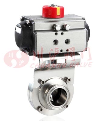 氣動(dòng)衛(wèi)生級(jí)蝶閥