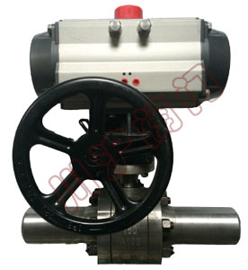 加長(zhǎng)型氣動(dòng)焊接球閥