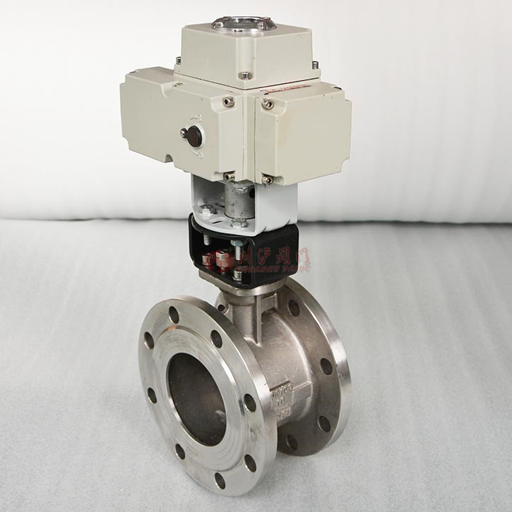 電動三偏心蝶閥實(shí)物圖