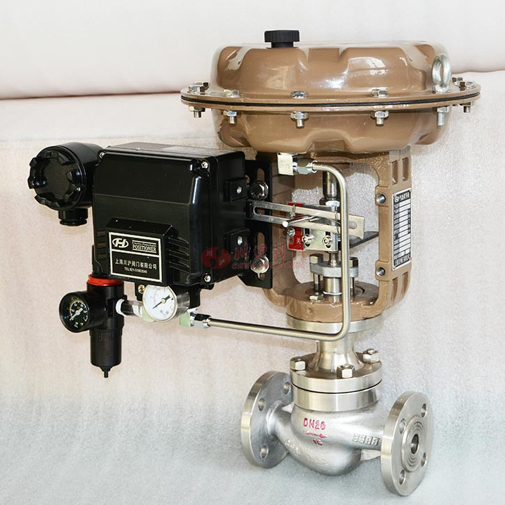 不銹鋼單座調節(jié)閥實物圖